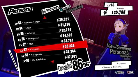 Stats ; Price St Ma En Ag Lu Inherits Electric Chair. . Persona fusion calculator